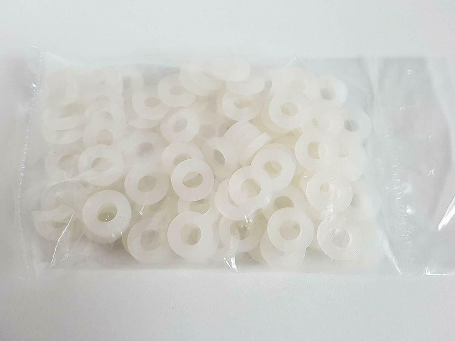 100 Stck Gummischeiben Unterlegscheiben Gummi Gummiunterlegscheiben 3 mm