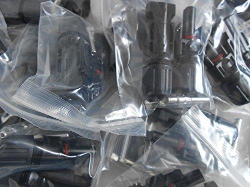 100 StckMC4 Stecker & Buchse für4,0 bis 6,0 mm² Solarkabel PV Solar MC 4 - fenster-bayram