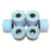 10er Pack Etiketten 89 x 36 mm Typ 99012 S0722400 kompatibel Dymo LabelWriter - fenster-bayram