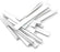 10x Maxi Aufhängefeder Aluminium Aufhänger aus Stahl Weiß Federn Rolladen Rollo Rollladen Stahlfeder Bayram® - fenster-bayram