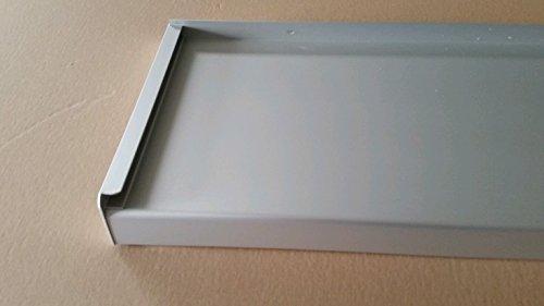 1,2m ALUMINIUM FENSTERBANK Silber EV1 FENSTERBRETT Ausladung 195 mm Zuschnitt - fenster-bayram