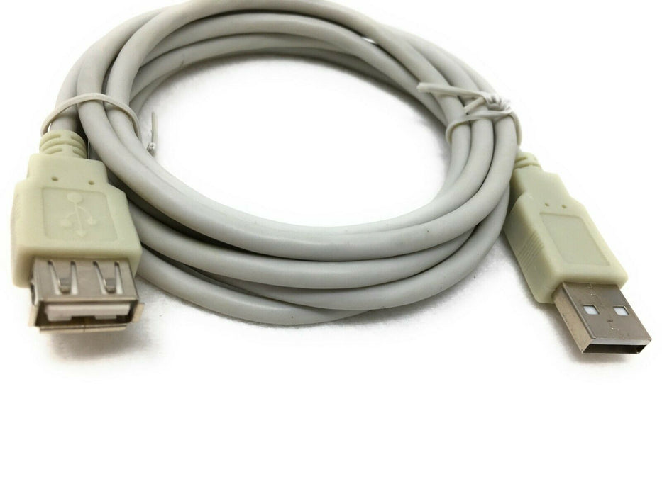 1x USB 2.0 Verlängerungskabel 1,8 m USB-A Stecker USB-A Kupplung - fenster-bayram
