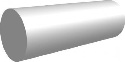 Alu Rund 110 mmx100mm vollmaterial Rundmaterial Aluminium Rohr Rundstange