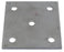 Eisenplatte Stahlplatte Eisen Stahl Platte 100x100 x5mm