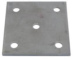 Eisenplatte Stahlplatte Eisen Stahl Platte Ankerplatte 100x100 x5mm