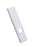 Abdeckplatte in weiß, Lochabstand 165 mm, runde Kanten, Plastik, 10321