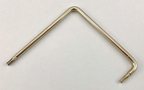 MACO Einstellschlüssel f. i.S.-Zapfen, TX15, 2 x gebogen, L=75 mm (44192) ; 1 Stück