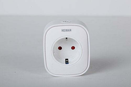 Steckdose mit Stromzähler - Kabelloser Stromsensor & Schalter | Smart Home Alexa mit Wlan - Smartphone App Steuerung | Smart Plug - Messung des Stromverbrauchs 2er-Pack