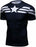 Herren Mode Amerika führend Logo Runing Übung Hemd Fitness Sport Short Sleeve