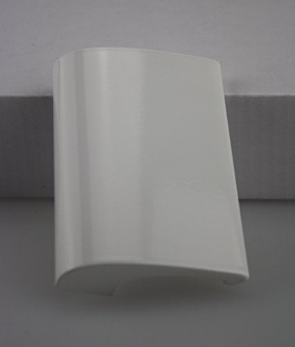 Balkongriff Ziehgriff Terrassentürgriff Deluxe - Aluminium - verschiedene Farben (Weiß)