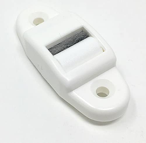 1 Mini Rolladen Gurtdurchfühhrung mit Bürste fürr 14 mm Gurtband Leitrolle neu Handwerker getestet 30 Jahre einsatzfähig