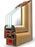 Drutex Iglo Energy Kunststoffenster 1flg Farbe weiß 3-fach Glas Fenster