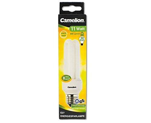 Camelion 2U-11W-E27-2700K 11W E27 A warmweiß, 39910002