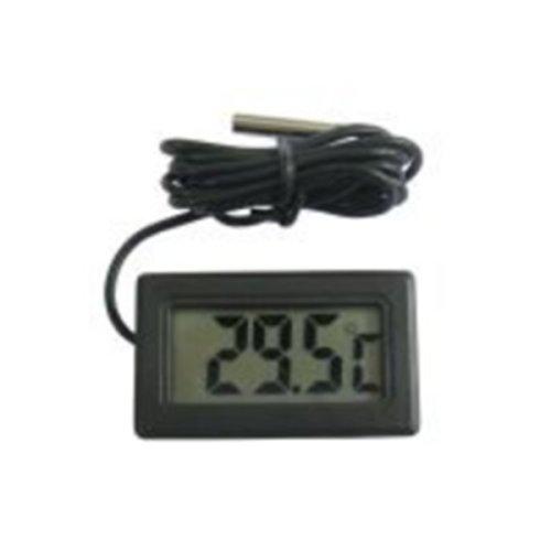 Gohomeking(TM) LCD Digital Thermometer Tester für Kühlschrank Aquarium (Schwarz)