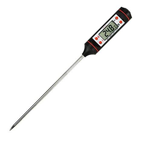 Thermometer Digital Lebensmittel Kochen Grill Sonde Fleisch BBQ