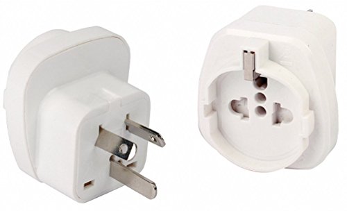 Reise-Adapter AUSTRALIEN, CHINA, NEUSEELAND mit Erde , Kinderschutz ! Das Gerät ist KEIN Spannungswandler von Bayram®