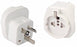 Reise-Adapter AUSTRALIEN, CHINA, NEUSEELAND mit Erde , Kinderschutz ! Das Gerät ist KEIN Spannungswandler von Bayram®