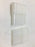 2x Endstabgleiter Größe 20mm x 14mm Farbe braun, grau oder weiß Material Kunststoff für Endleiste, Endschiene, Winkelendschiene Rolladenpanzer, Jalousie, Rollo