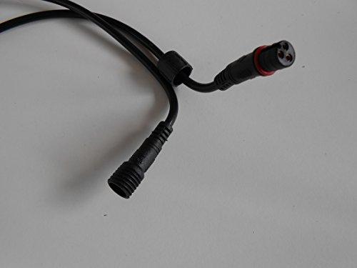 Bayram® Wasserdichte Steckverbindung 2 Polig Stecker Kupplung wasserdicht Boot stecker