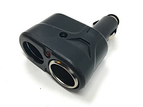 Auto car ZigarettenanzÃÂ¼nder-adapter 2-wege Doppel Stecker Lader Verteiler 12/24v