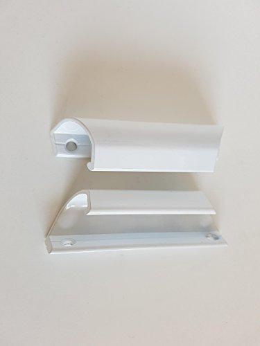 Bayram® Universal Glasfalzgriff Balkontürgriff Ziehgriff für Terrassentür Aluminium Bayram® Universal Glasfalzgriff