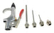 Druckluft Ausblaspistole 5-tlg. 4 Düsen Bis 200 Mm Pressluft Blaspistole Druckluftgerät Druckluftpistole Druckregulator Werkzeug Set