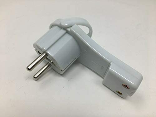 Schutzkontakt-FLACH-Stecker"WTN-FlatPlug" Winkelstecker ganz flach 230V/16A