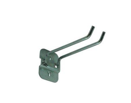 HAKEN DOPPEL 75X30MM FÜR WERKZEUGTROLLEY 5 Stck 010358