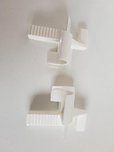 Bayram® Rolladen Einlauftrichter Satz 2 ST. PVC Rechts und Links verwendbar Set.nach Auswahl