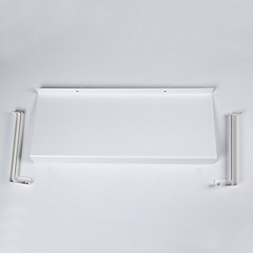 Hochwertige Fensterbank aus Aluminium, weiß 1000 x 150 mm