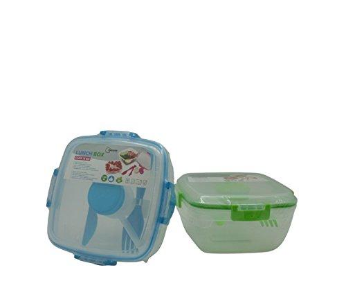 LUNCHBOX CLICK 'N GO BLAU/GRÜN