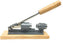 SRB Nussknacker Maschine Retro mit Hebel Nusszange stabil kraftsparend Nussbrecher Metall Walnuss Nussöffner Holz
