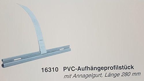 Bayram Aufhängefeder Abdruckdämmfeder Stahlfeder Mini für Rolladen weiß beschichtet - im 3er Set