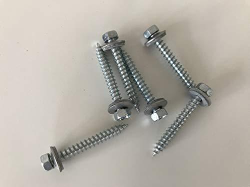Bayram® Fassadenbauschrauben 6,5 mm E16 Edelstahl Schrauben für Trapezblech V2A A2 VA