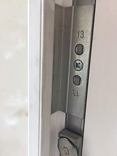 Bayram® Ziehgriff Roto Balkontürschnäpper Magnet mit Winkel Terrassentür Balkontür Schnäpper NEU 13 mm Winkel