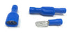 50 Tlg . Flachstecker isoliert Flachsteckhülsen BLAU 1,5-2,5mm² Kabelschuhe Set