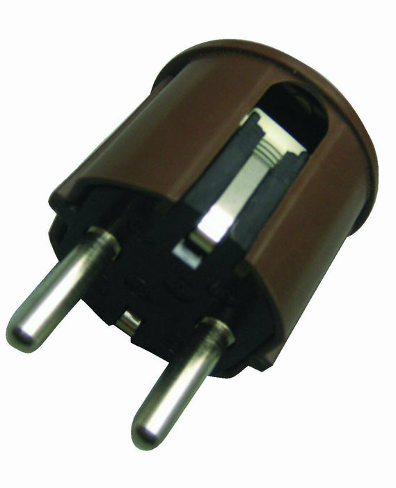 Stecker Schuko Kontakt Schutzkontakt Schukostecker Kopplung schlagfest  cc