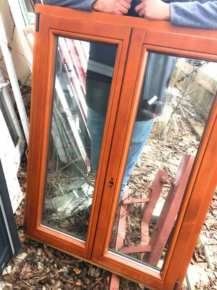 Kellerfenster Holz  Dreh Kipp 68 mm  verglast  kiefer 97x132 cm
