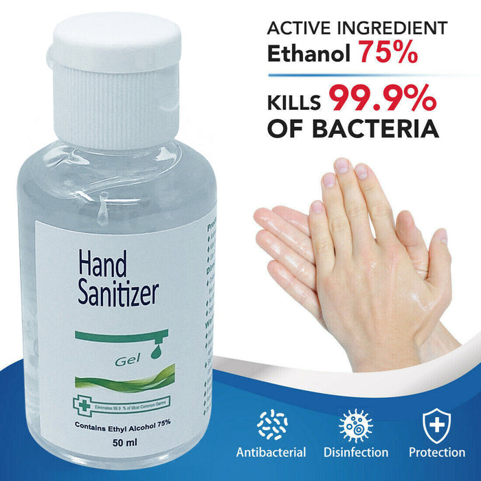 5x 50 ml Desinfektionsmittel Händedesinfektionsmittel Hand Schnelldesinfektion