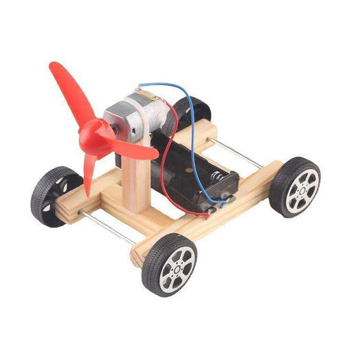 DIY Luft Angetriebenes Fahrzeug Kinder Wissenschaft Ausbildung Spielzeug 1