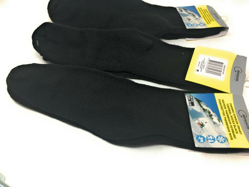 SOCKEN THERMISCH SCHWARZ 3 PAAR GRÖßE 39-42