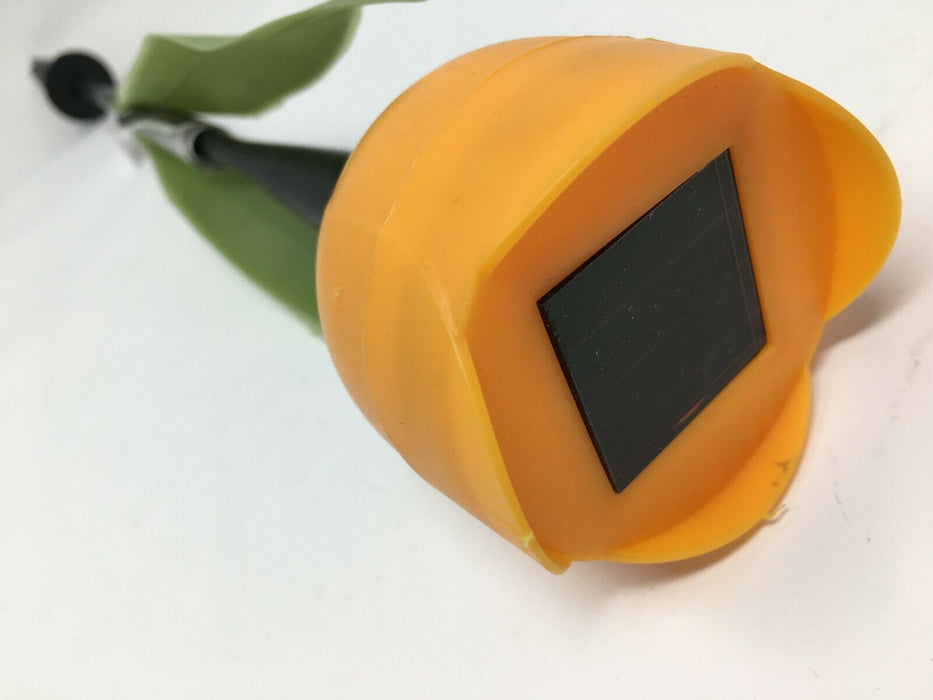 1x LED Solarleuchte Solar Leuchten Edelstahl Solarlampe Gartenleuchten Garten
