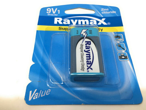 Raymax Batterien Blister 1 Stck 9V1  zincchloride Batterie