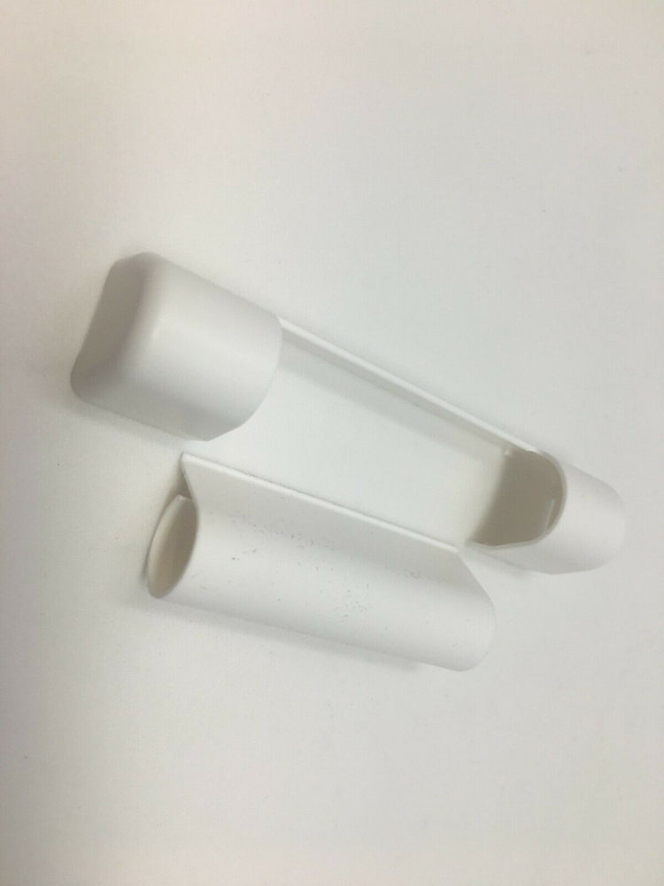 Siegenia TITAN AF Abdeckkappen 2teiliges Set - weiß RAL9016 86mm --50mm