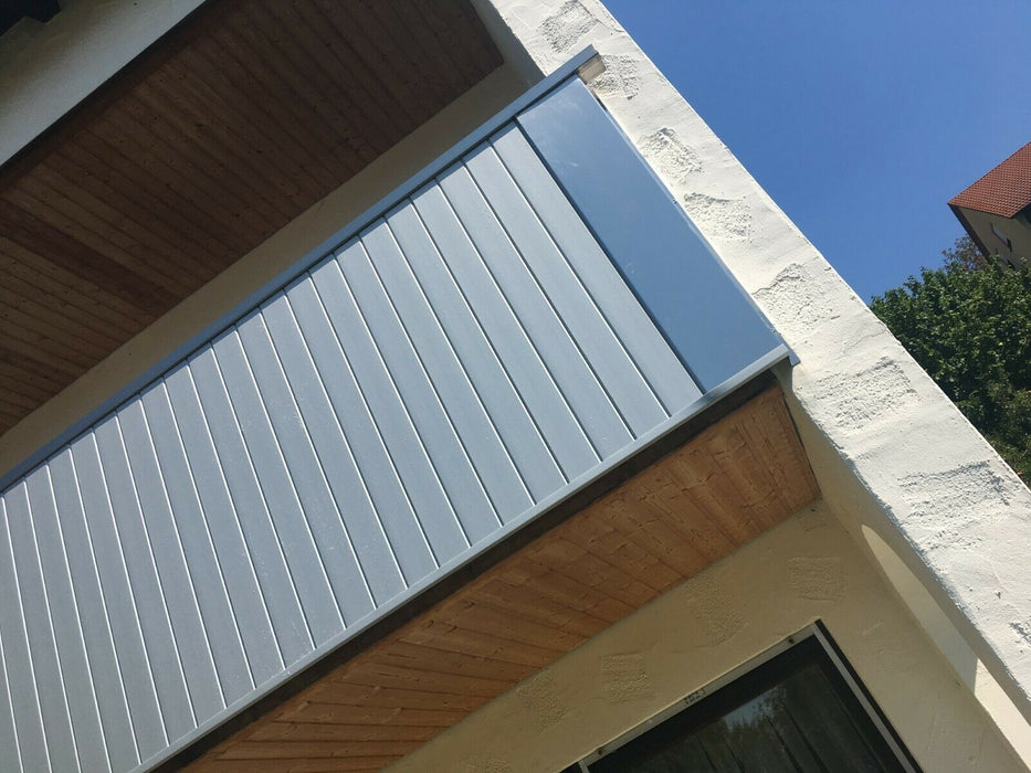 Verkleidungsprofil - Panelle 200x17mm,Balkon Fassade Fenster Geländer
