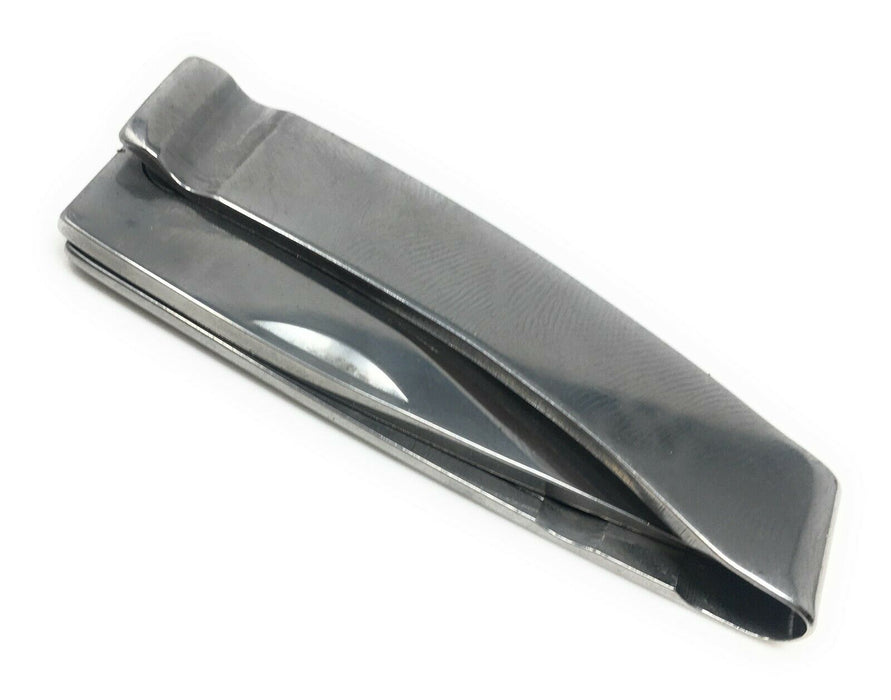 Taschenmesser Geldschein-Clip Edelstahl NEU Messer Geld Scheine Tool Gürtel Clip