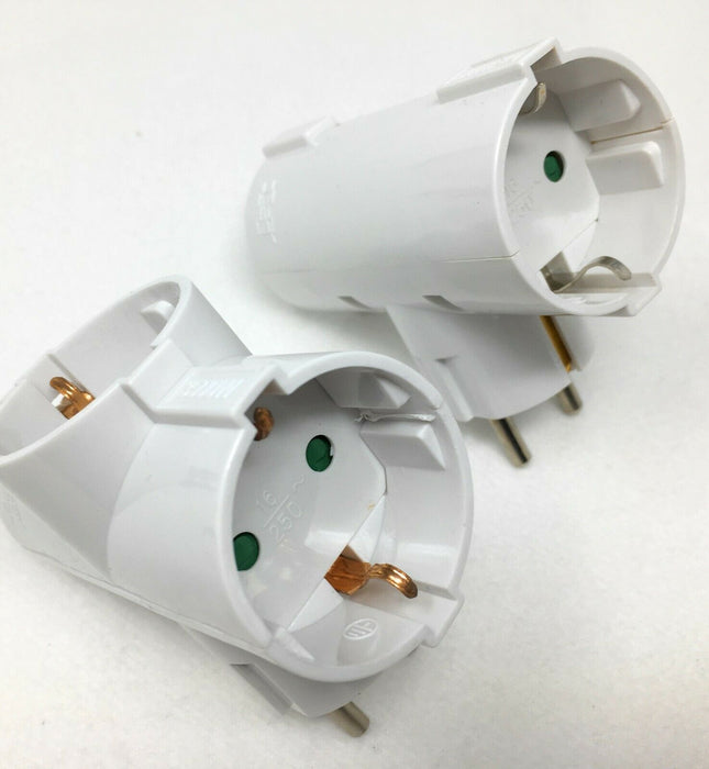 2-3-fach Doppelstecker Multi stecker Adapter Verteiler Mehrfach dreifach Dose x