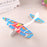 Segelflugzeug mit Akku , Flugzeug Modell, Flieger USB aufladbar mit akku mit led