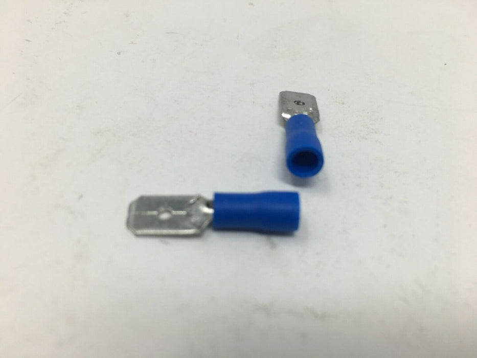 50x  blau  für 1,5-2,5mm² Flachstecker isoliert  6,3x0,8mm