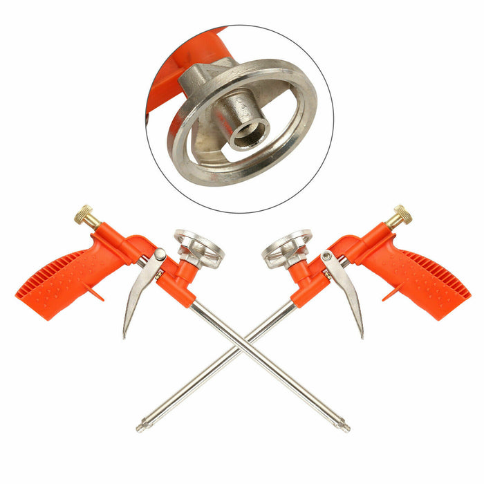 2x Schaumpistole Schaum Pistole Teflon Bauschaumpistole Montagepistole Bauschaum